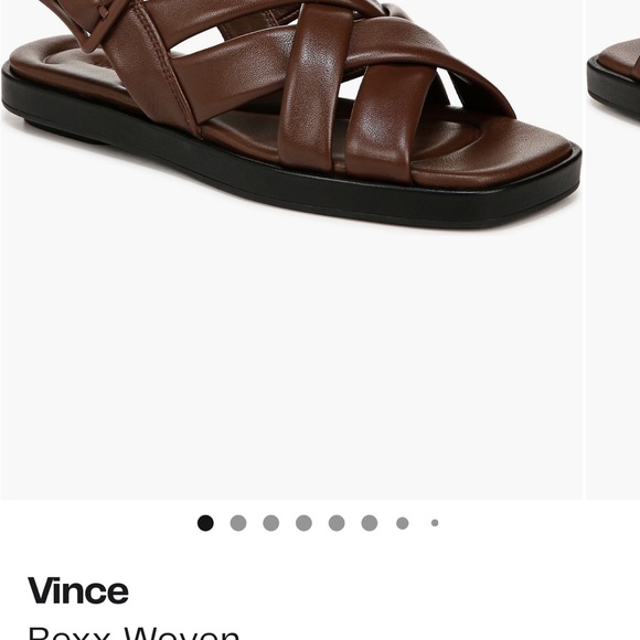 Vince Rexx sandals all leather size 9 new olive - Picture 10 of 14